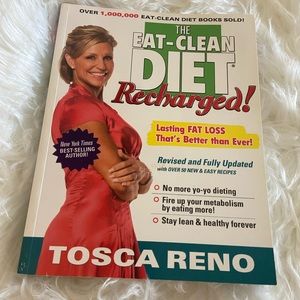 Eat clean diet book with recipes! By Tosca Reno.